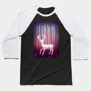 White Deer Baseball T-Shirt